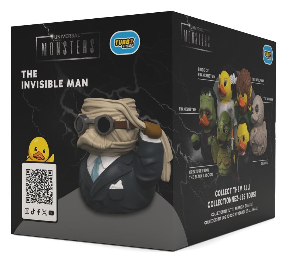 Monsters Tubbz figurine PVC Invisible Man 10 cm