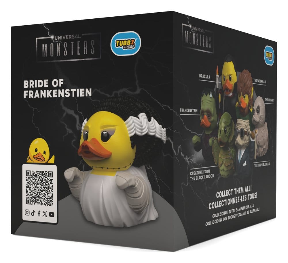 Monsters Tubbz figurine PVC Bride of Frankenstein Boxed Edition 10 cm