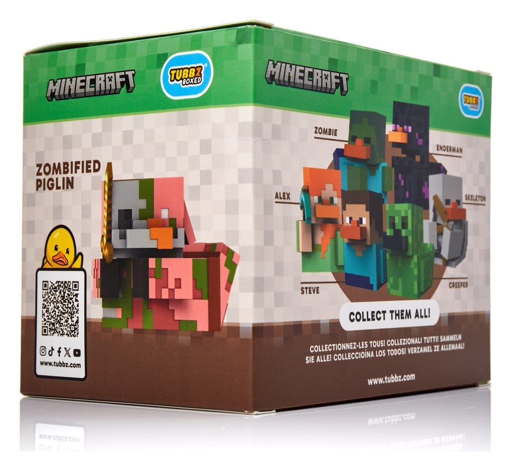 Minecraft figurine PVC Tubbz Zombified Piglin Boxed Edition 10 cm