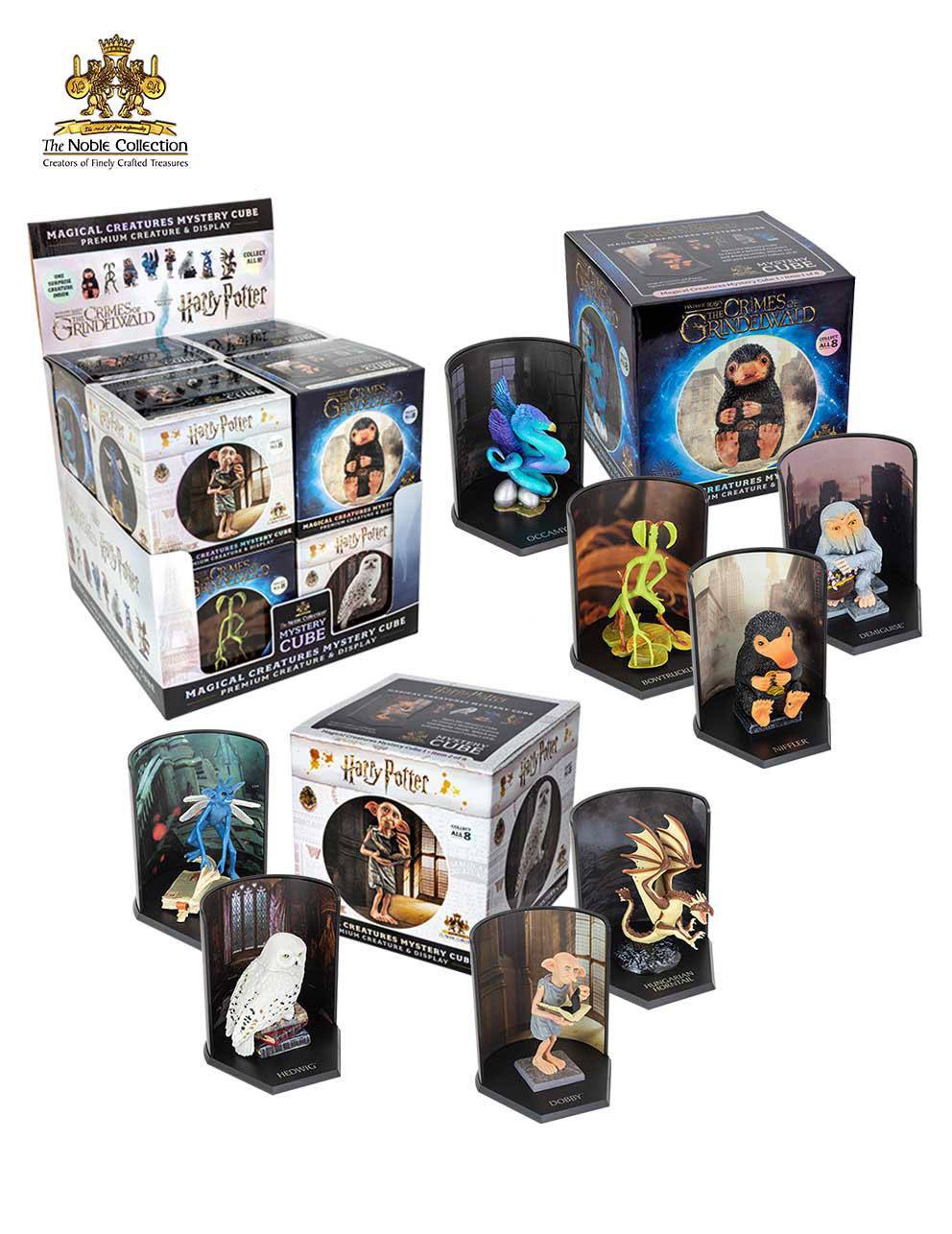 Harry Potter / Les Animaux fantastiques présentoir statuettes Magical Creatures Mystery Cube 9 cm(8)
