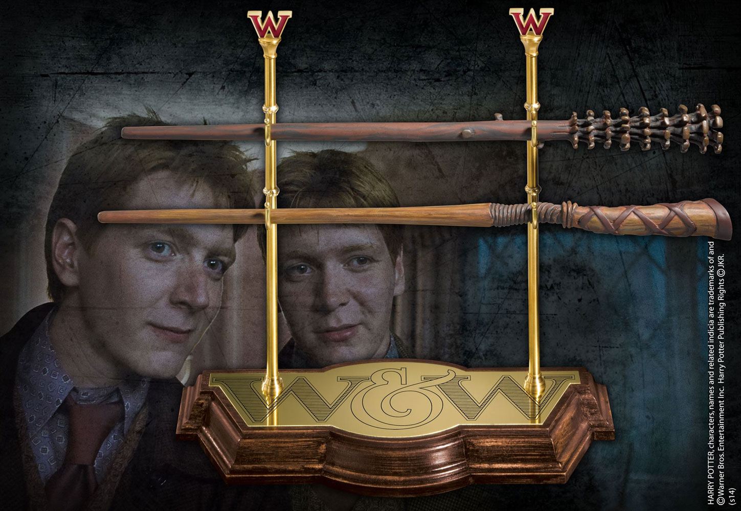 Harry Potter set baguettes magiques Weasley Twins