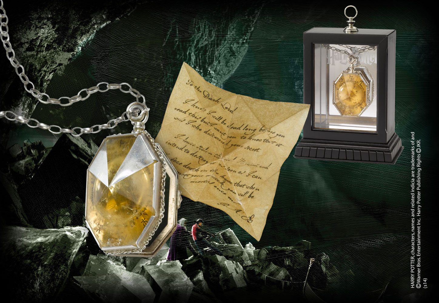Harry Potter réplique médaillon de Salazar Serpentard
