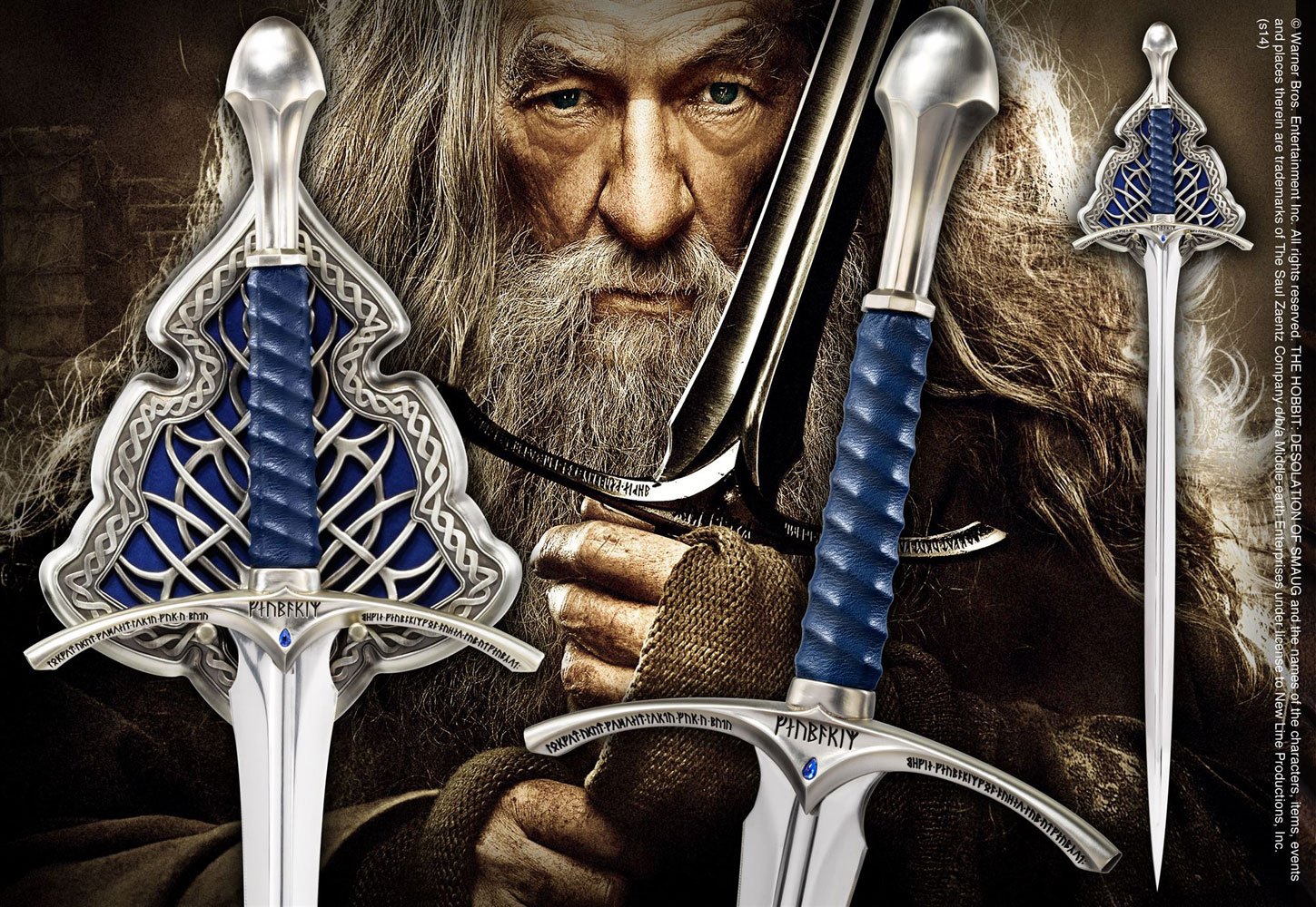 Le Hobbit réplique 1/1 épée Glamdring 120 cm