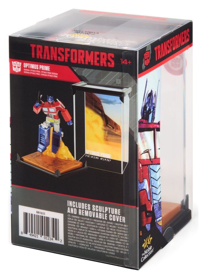 Transformers diorama Optimus Prime 18 cm