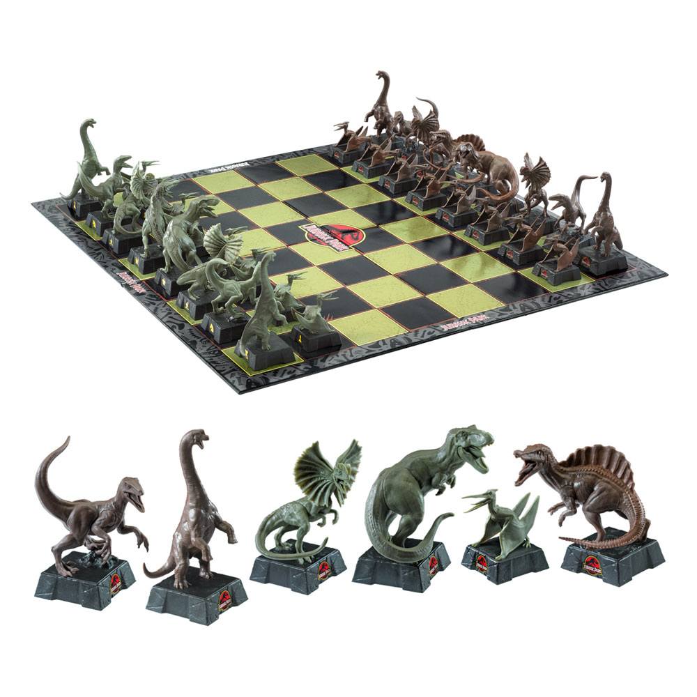 Jurassic Park jeu d´échecs Dinosaurs