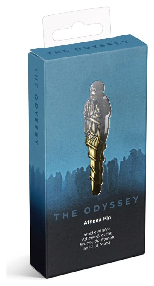 L'Odyssée (2026) pin's Athena 6 cm