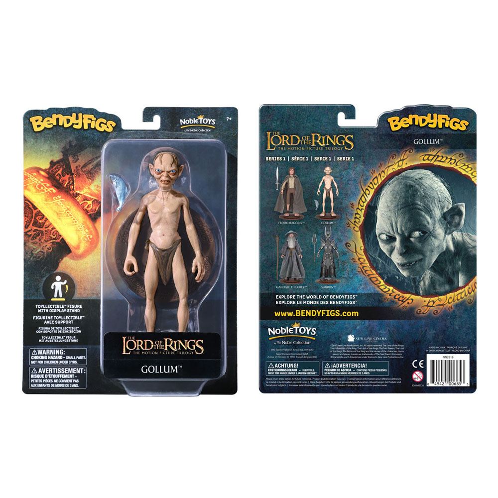 Le Seigneur des Anneaux figurine flexible Bendyfigs Gollum 19 cm