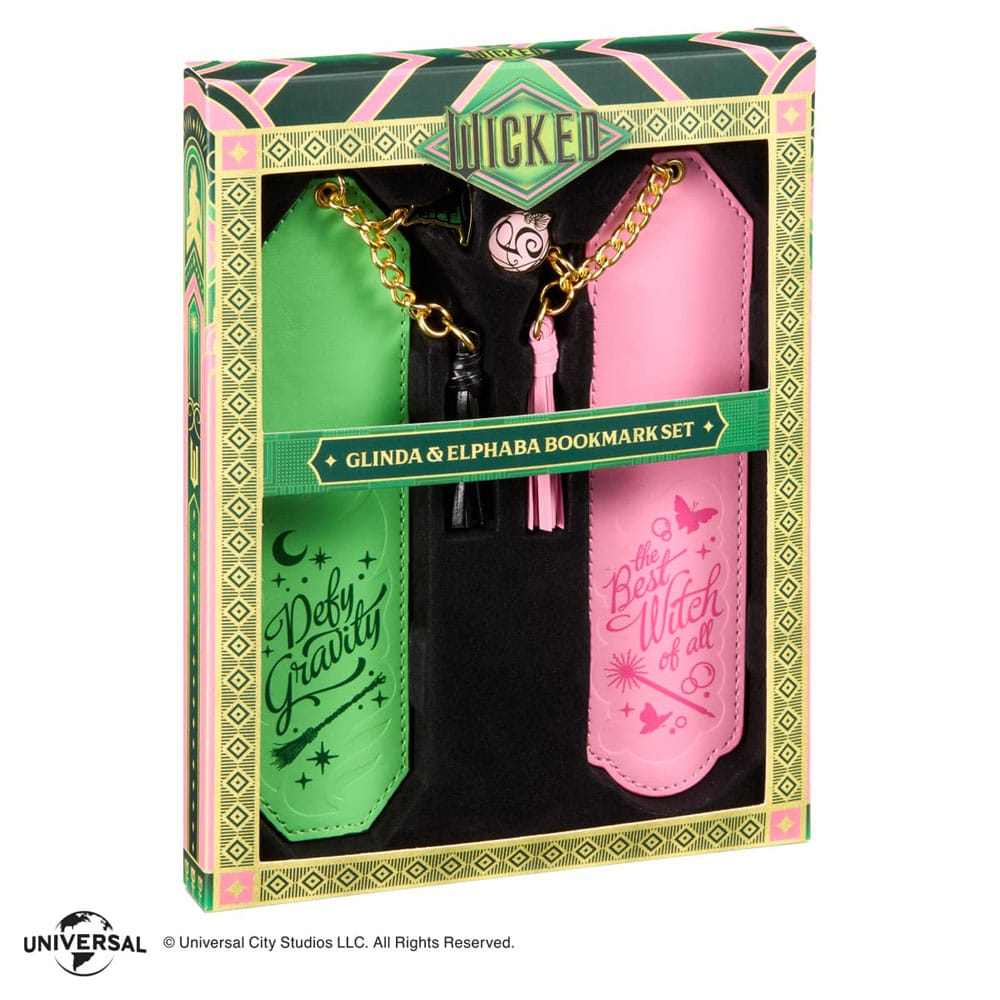 Wicked pack 2 marque-pages Glinda & Elphaba