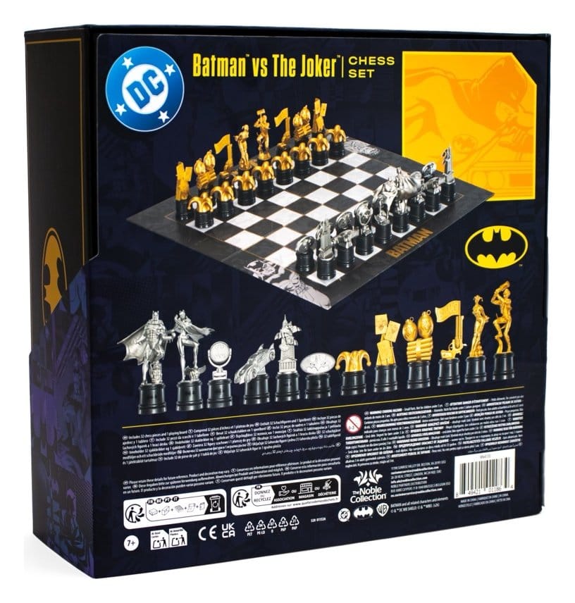 DC Comics Jeu d'échecs Batman vs. The Joker 47 cm
