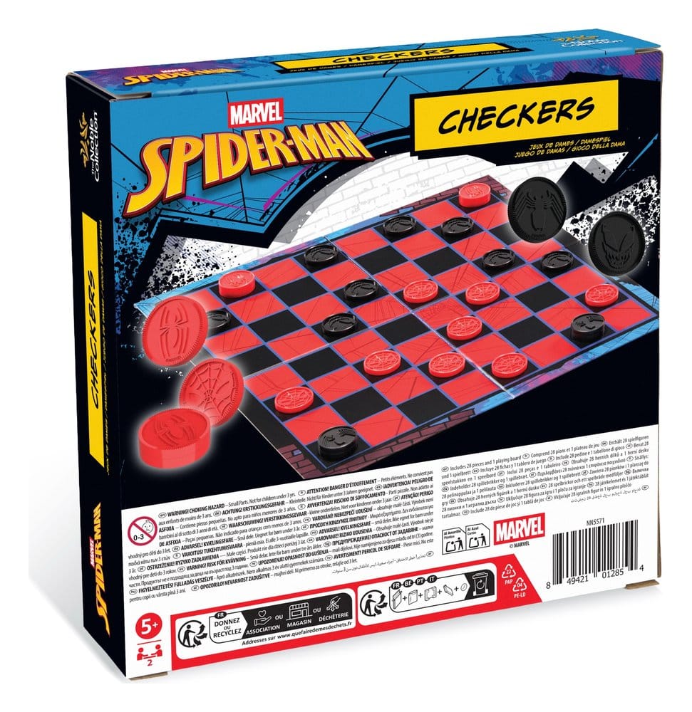 Marvel jeu de dames Spider-Man 38 cm