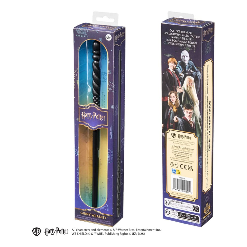 Harry Potter Baguette de jeu de rôle Ginny Weasley 30 cm