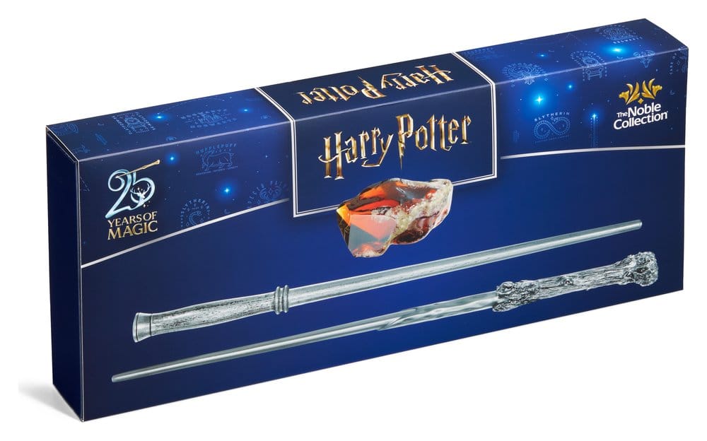 Harry Potter Celebration Wand baguette Harry Potter 25th Anniversary Wands and Sorcerer's Stone Set