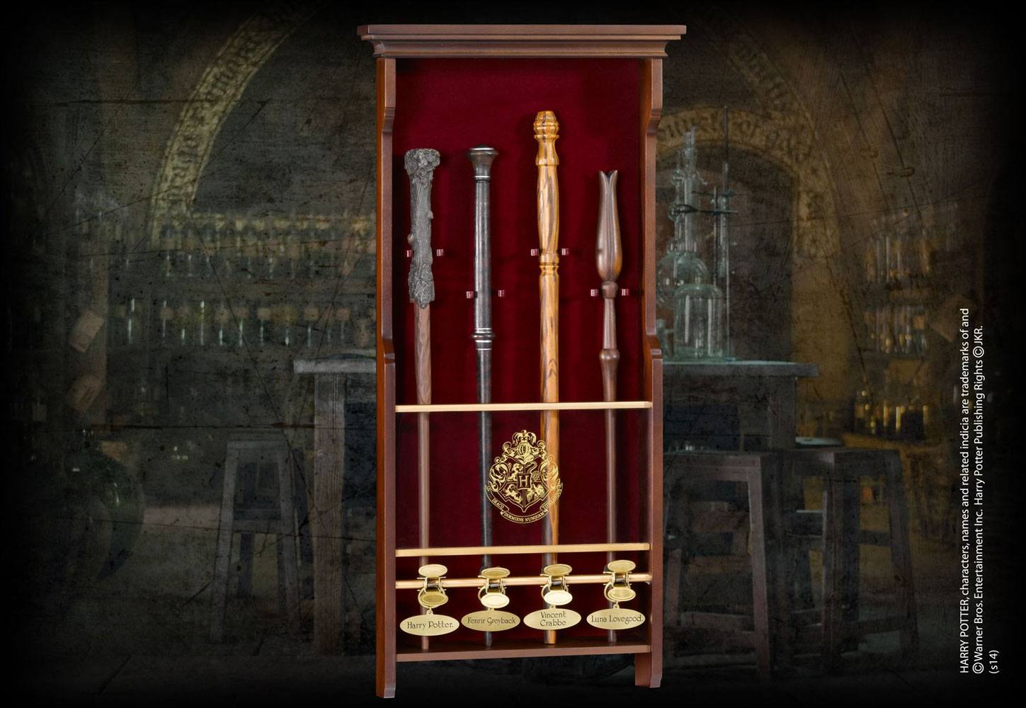 Harry Potter présentoir mural pour 4 baguettes