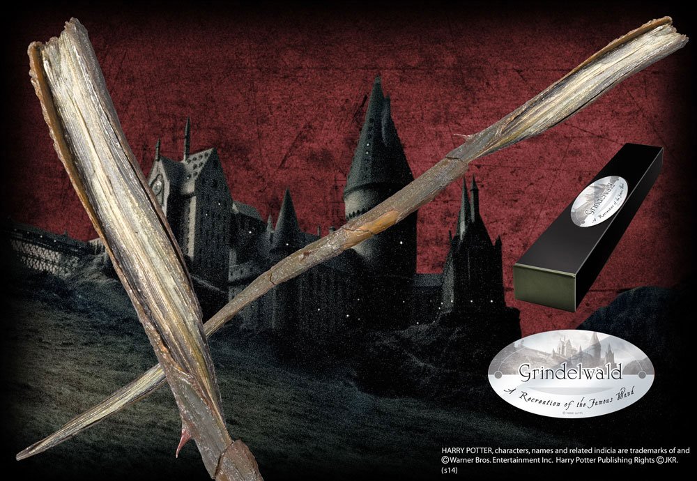 Harry Potter réplique baguette de Grindelwald (édition personnage)