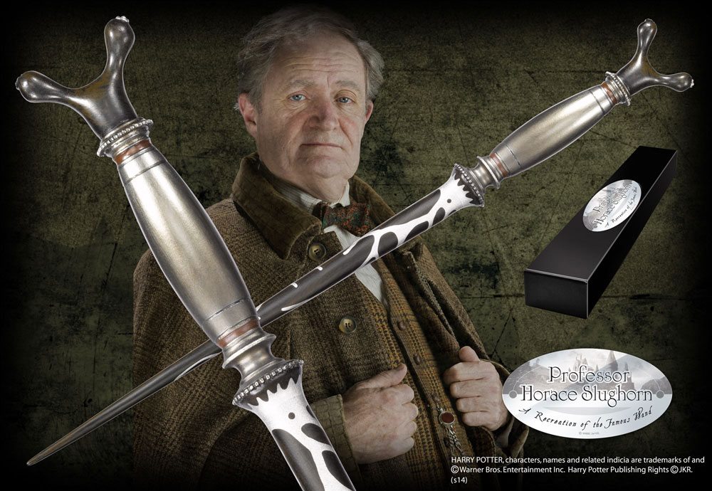 Harry Potter réplique baguette du professeur Horace Slughorn (édition personnage)