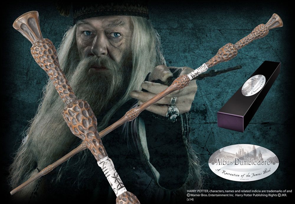 Harry Potter réplique baguette de Albus Dumbledore (édition personnage)