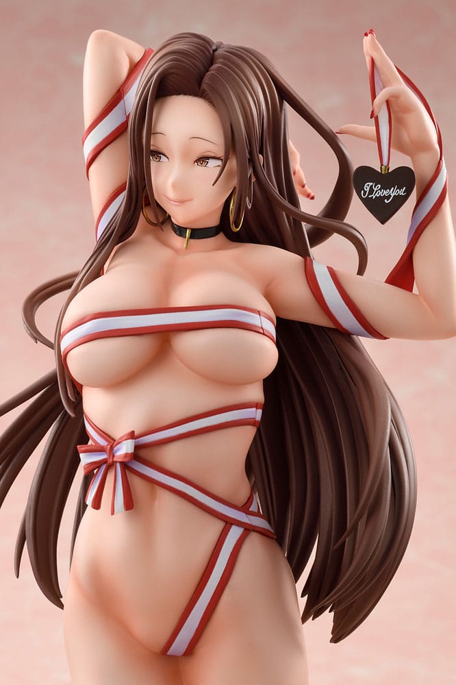 Imaizumi Brings All the Gals to His House statuette PVC 1/6 Risa Hamazaki Bow Ver. 28 cm