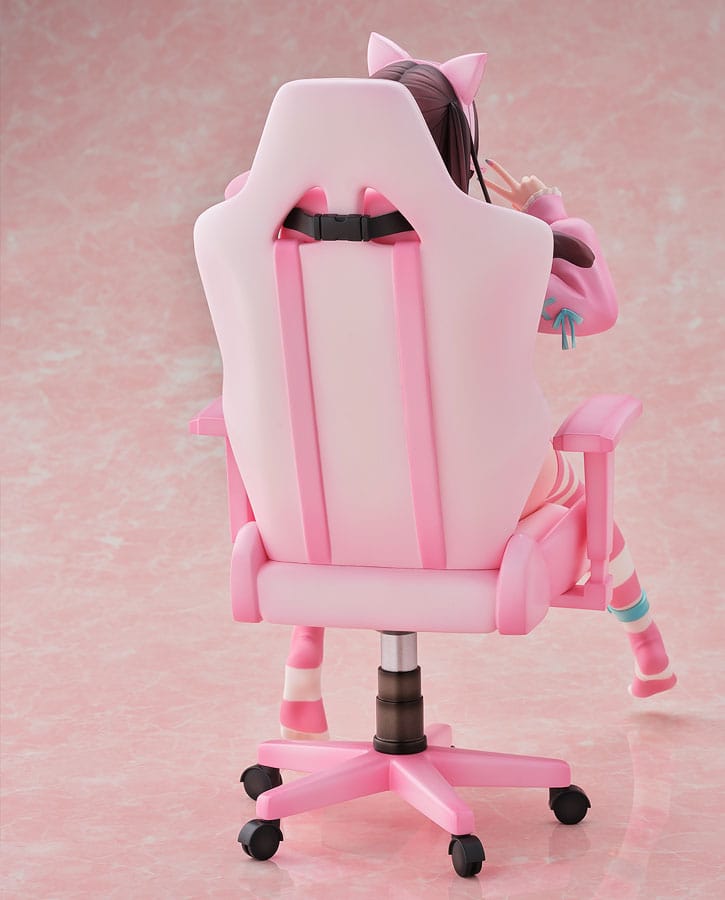 Comic Unreal statuette PVC 1/6 The Bewitching Landmine-Type Catgirl Streamer, Kuro Illustrated by Danimaru 22 cm