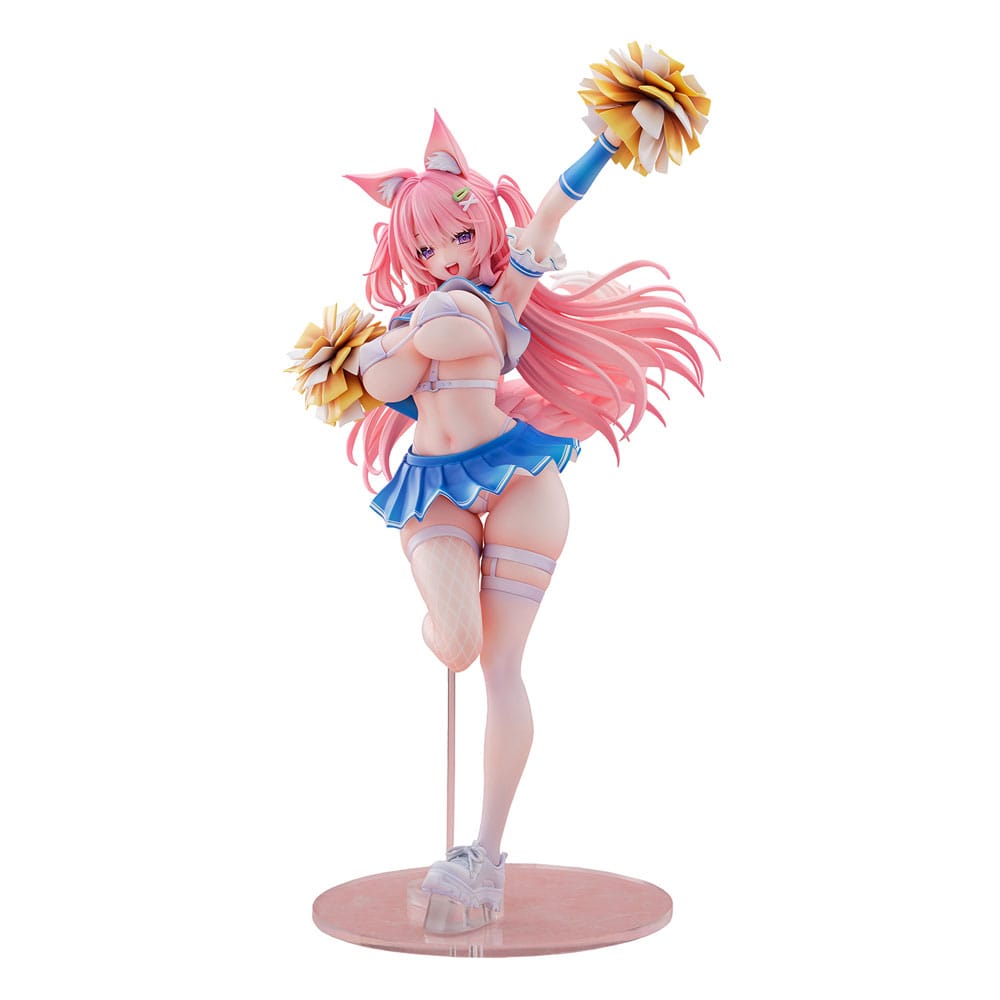 Original Character statuette 1/5 Kemomimi Cheer Girl illustration by Yatanuki Kei 35 cm