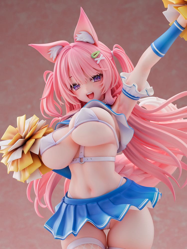 Original Character statuette 1/5 Kemomimi Cheer Girl illustration by Yatanuki Kei 35 cm