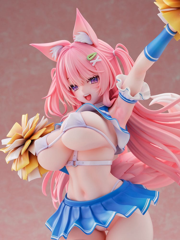 Original Character statuette 1/5 Kemomimi Cheer Girl illustration by Yatanuki Kei 35 cm