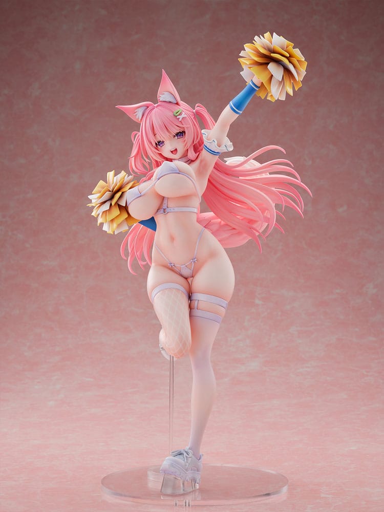 Original Character statuette 1/5 Kemomimi Cheer Girl illustration by Yatanuki Kei 35 cm