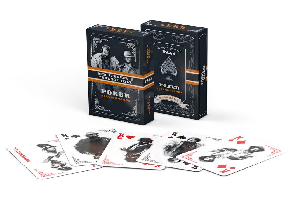 Bud Spencer & Terence Hill jeu de cartes de poker Western