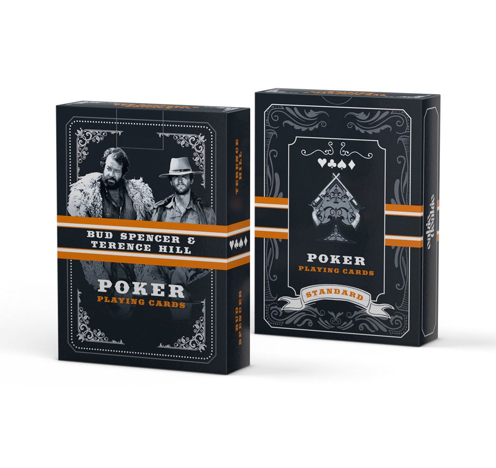 Bud Spencer & Terence Hill jeu de cartes de poker Western