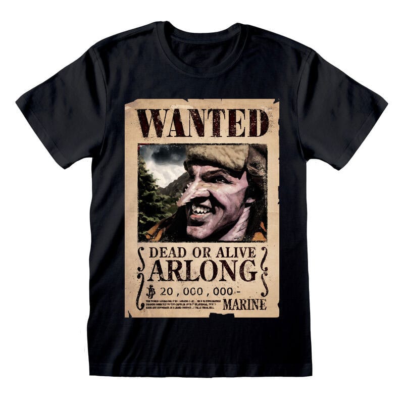 One Piece T-Shirt Arlong Wanted Poster  (L)
