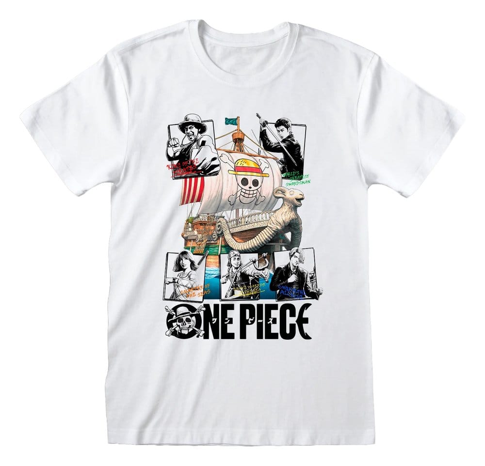 One Piece T-Shirt Merry Go Call Outs (XL)