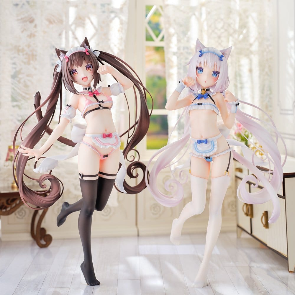 Nekopara figurine PVC 1/5.5 Vanilla Micro Bikini Maid -STD Edition- 29 cm