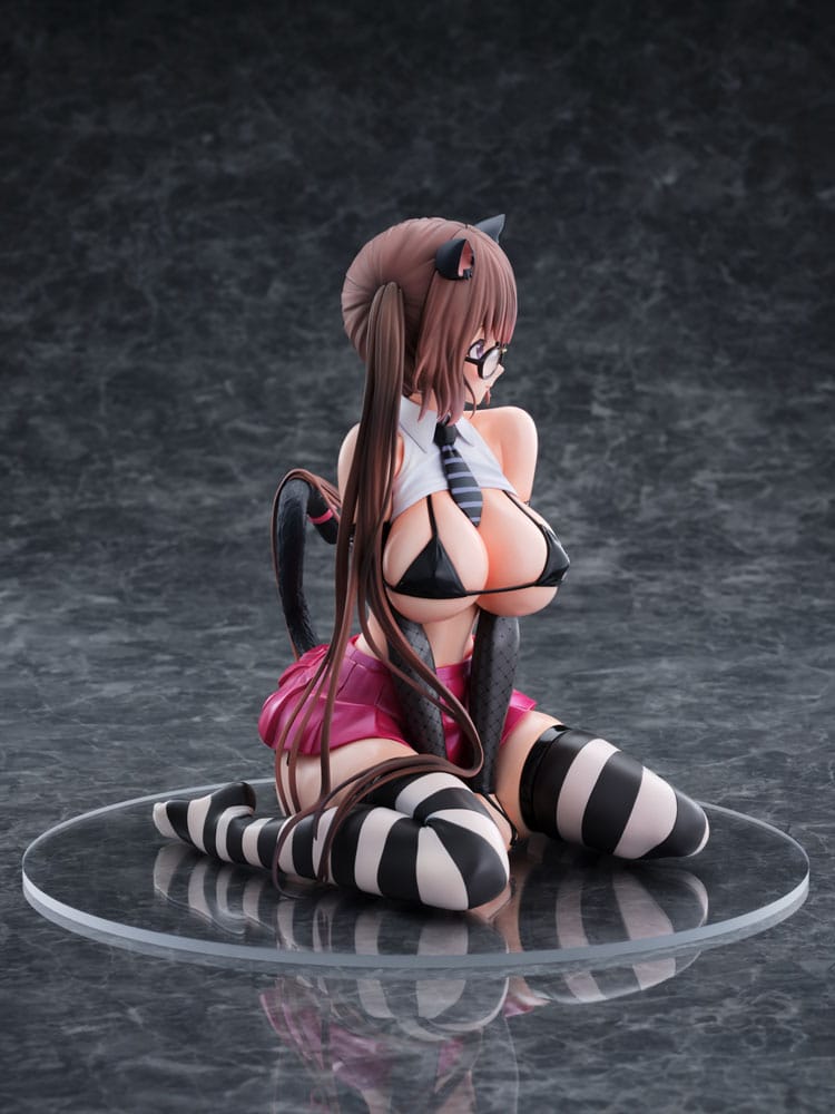 Original Character statuette 1/6 Itazura Cat miumiu Illustrated by Mataro 17 cm
