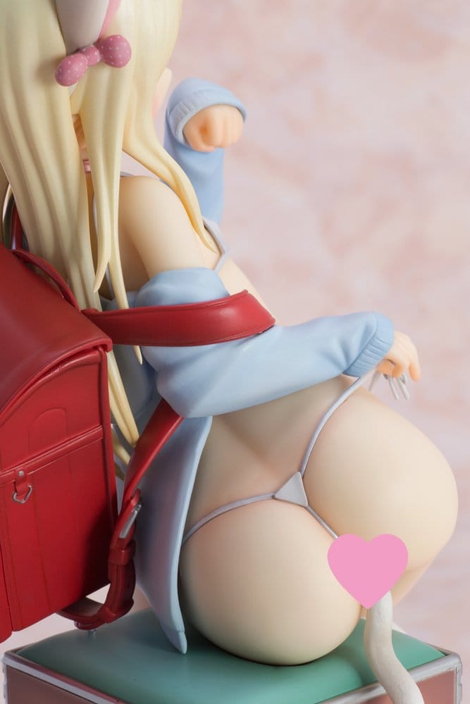 Hatsukoi Ribbon figurine PVC 1/6 Yuu White cat Ver. 25 cm