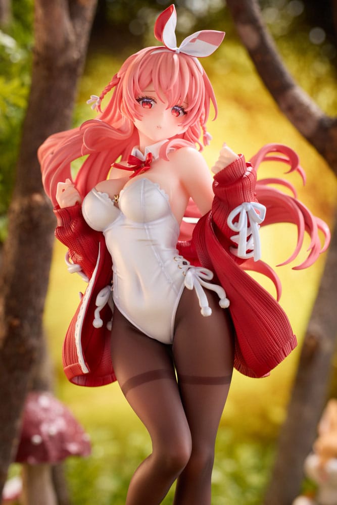 Original Character statuette PVC 1/7 White Rabbit Illustrated by Rosuuri Deluxe Version 24 cm