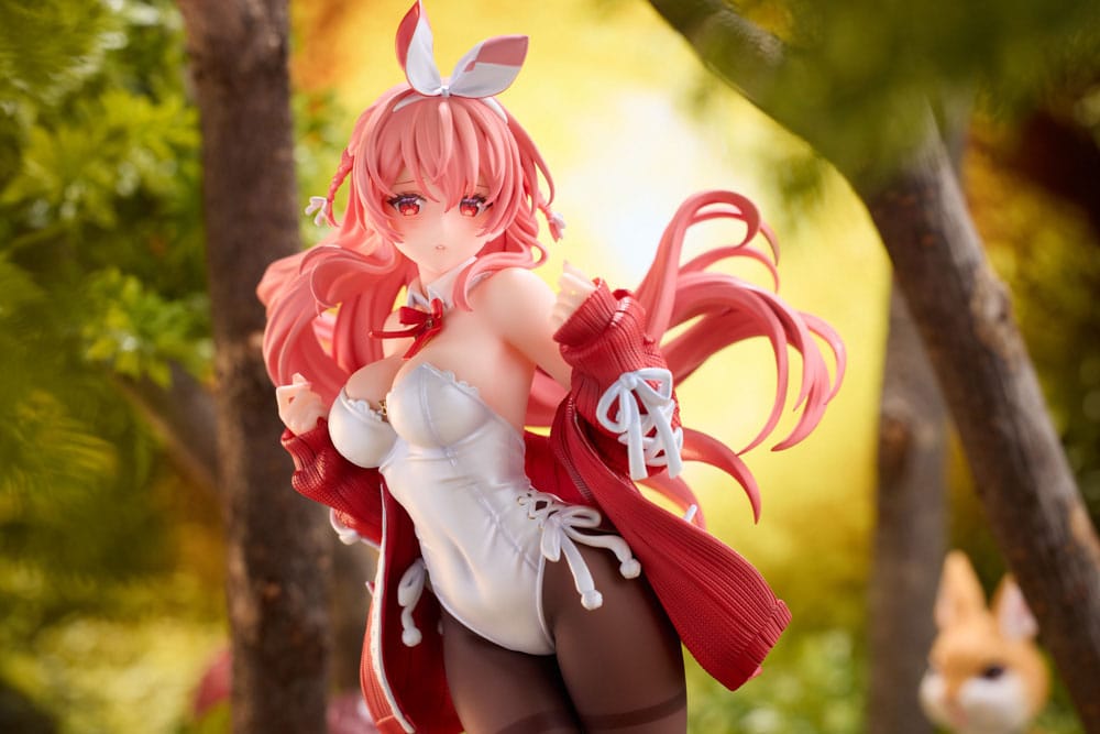 Original Character statuette PVC 1/7 White Rabbit Illustrated by Rosuuri Deluxe Version 24 cm