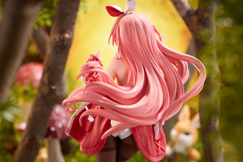 Original Character statuette PVC 1/7 White Rabbit Illustrated by Rosuuri Deluxe Version 24 cm