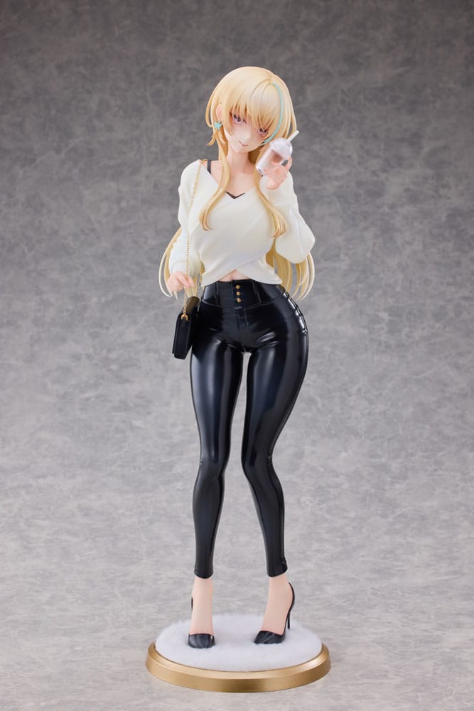 Original Character statuette 1/4 Aoi Koigakubo Illustrated by Fujiko Leather Pants Deluxe Edition 42 cm