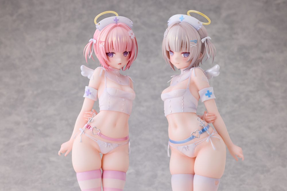 Original Character statuette 1/6 Suzu & Nagi Illustrated by Kuma 4-gou Set Edition 27 cm