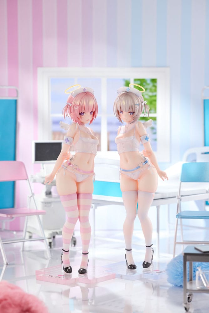 Original Character statuette 1/6 Suzu & Nagi Illustrated by Kuma 4-gou Set Edition 27 cm
