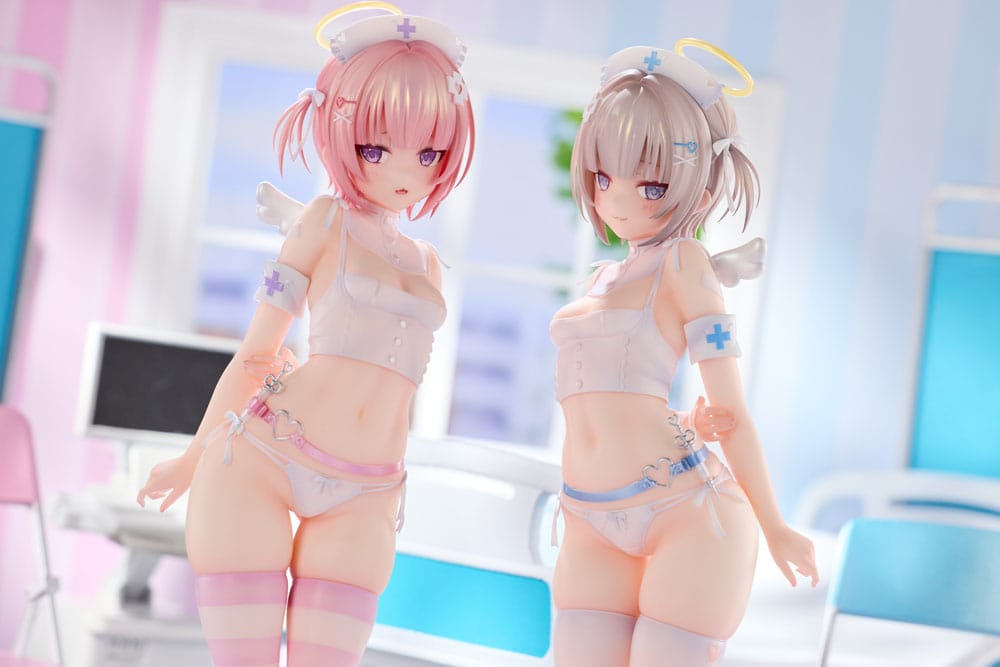 Original Character statuette 1/6 Suzu & Nagi Illustrated by Kuma 4-gou Set Edition 27 cm