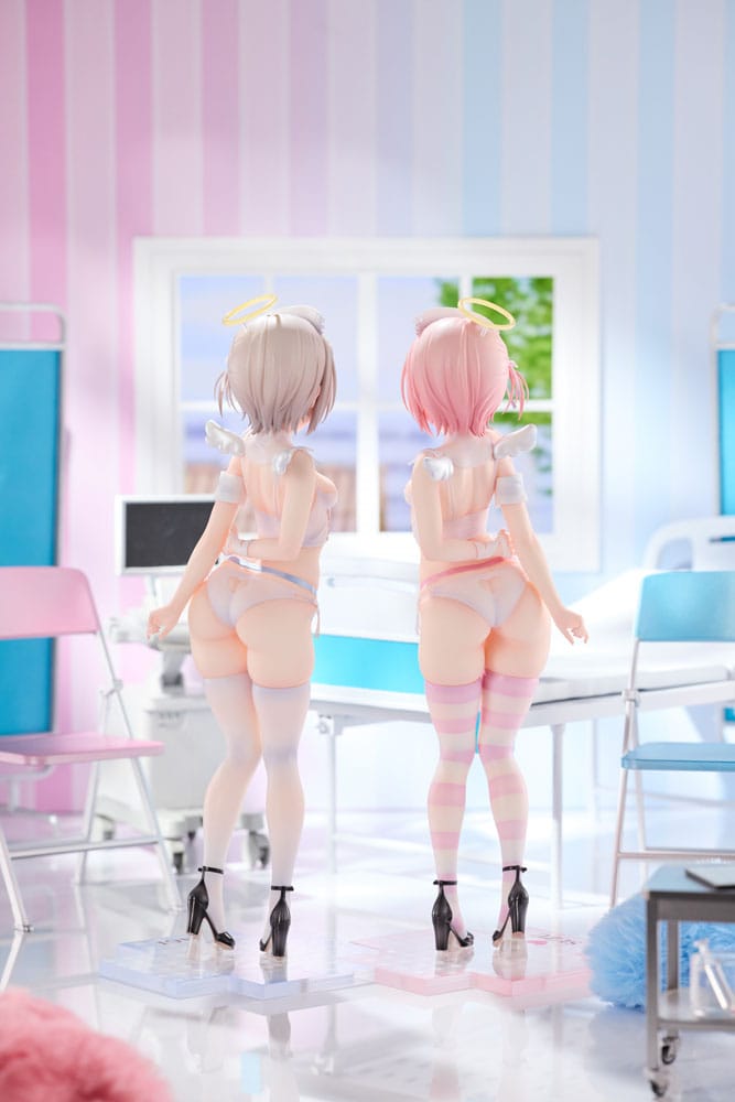 Original Character statuette 1/6 Suzu & Nagi Illustrated by Kuma 4-gou Set Edition 27 cm