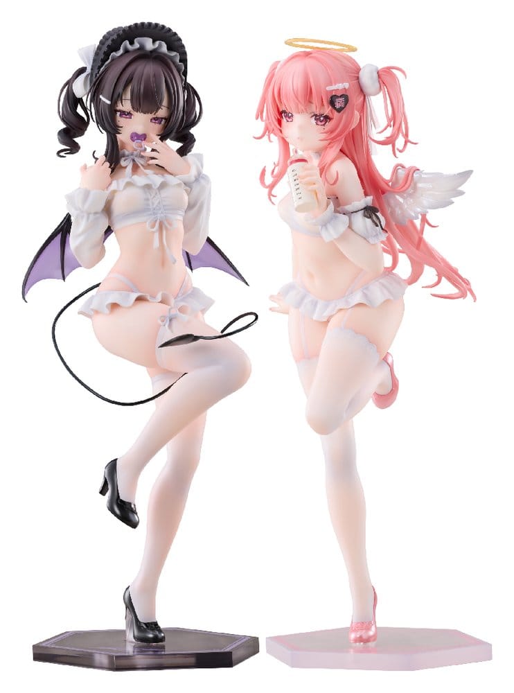 Original Character pack 2 figurines PVC 1/6 Shino & Aimu Illustrated by RIKO 30 cm