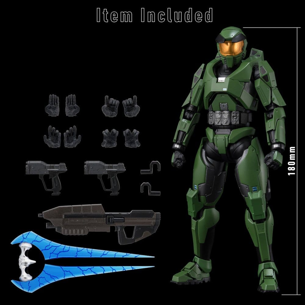 RE:EDIT Halo figurine 1/12 Chief Mjolnir Mark V Recolor Ver. 18 cm