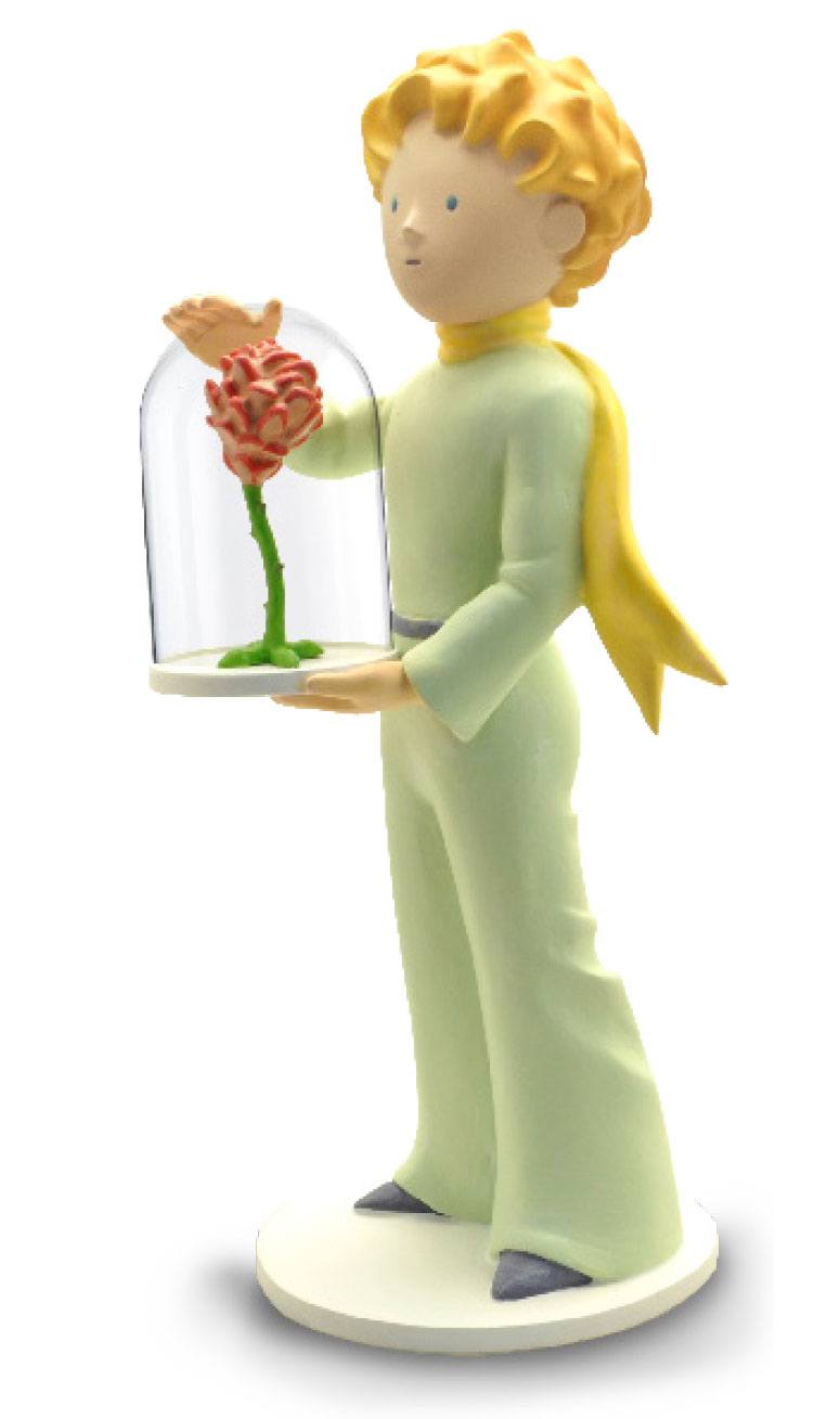 Le Petit Prince statuette Collector Collection Le Petit Prince et la rose 21 cm