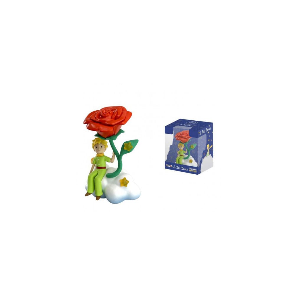 Le Petit Prince figurine sous la rose 9 cm