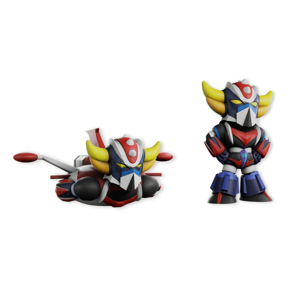 Goldorak pack 2 figurines soucoupe & Goldorak debout 7 cm