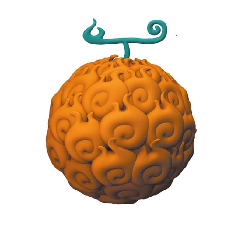 One Piece tirelire PVC Devil Fruit Mera Mera no Mi