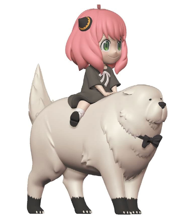 Spy x Family tirelire PVC Anya & Bond Forger