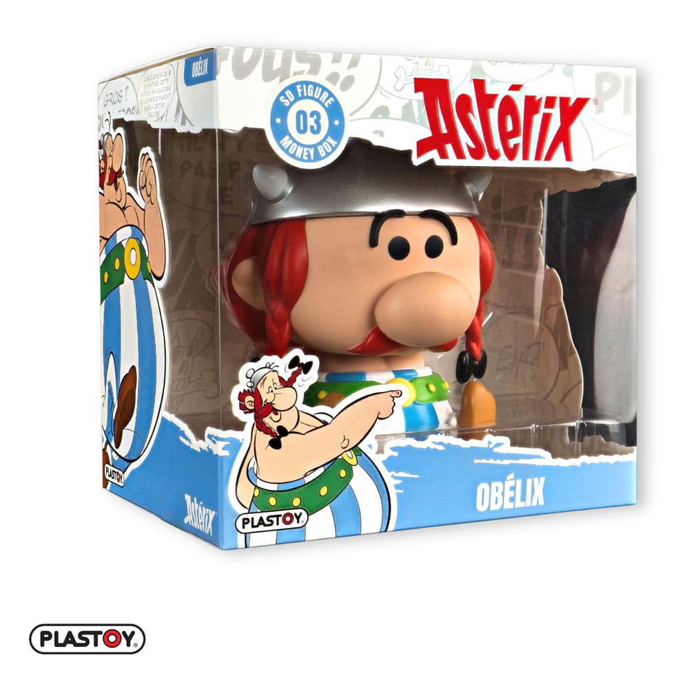 Asterix tirelire PVC Chibi Obélix SD