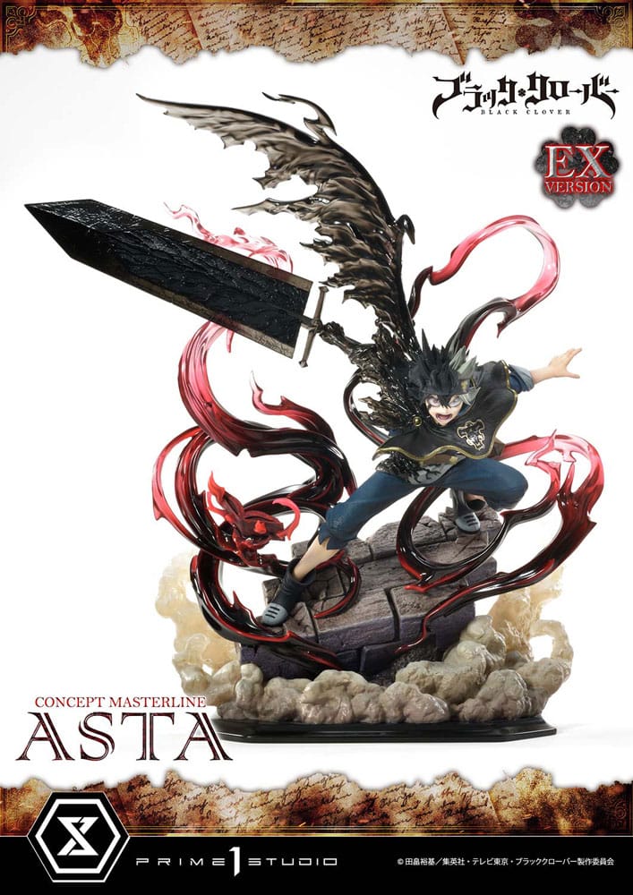 Black Clover Concept Masterline Series statuette 1/6 Asta Exclusive Ver. 50 cm